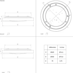 EGLO connect Montemorelos-Z, RGBW, hvit, Ø42cm| Smarthus Belysning