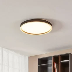 EGLO connect Montemorelos-Z, RGBW, svart, Ø57cm| Smarthus Belysning