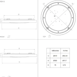 EGLO connect Montemorelos-Z, RGBW, svart, Ø57cm| Smarthus Belysning