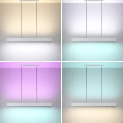 EGLO connect Smart LED-hengelampe Andreas-Z, grå, stål| Smarthus Belysning