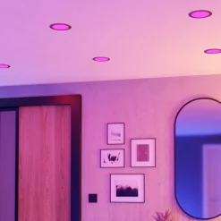 EGLO connect Smart LED-innfellingslampe Fueva 6-Z, grå, Ø 16 cm Hot