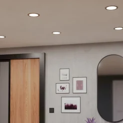 EGLO connect Smart LED-innfellingslampe Fueva 6-Z, grå, Ø 16 cm Hot