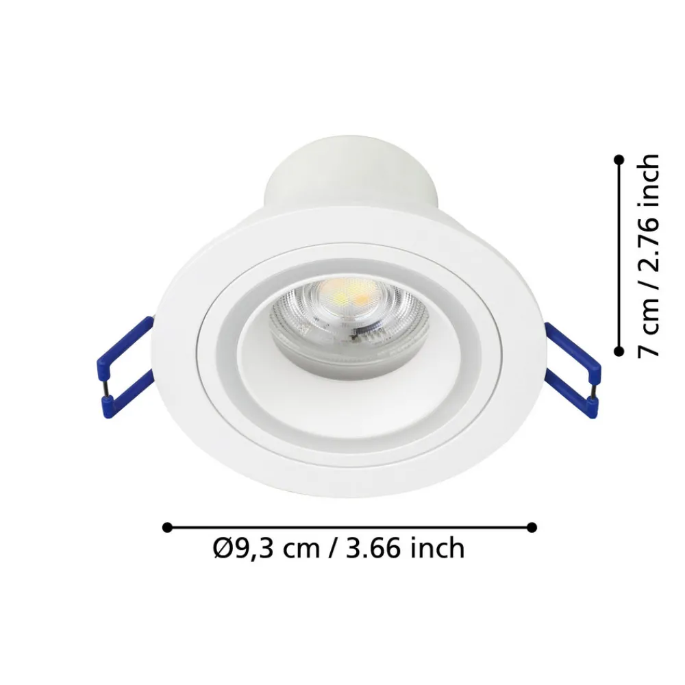 EGLO connect Smart LED-lampe Carosso-Z, Ø 9 cm, hvit Best