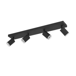 EGLO connect Smart LED-spot Melitello-Z, 4 lyskilder, svart Hot