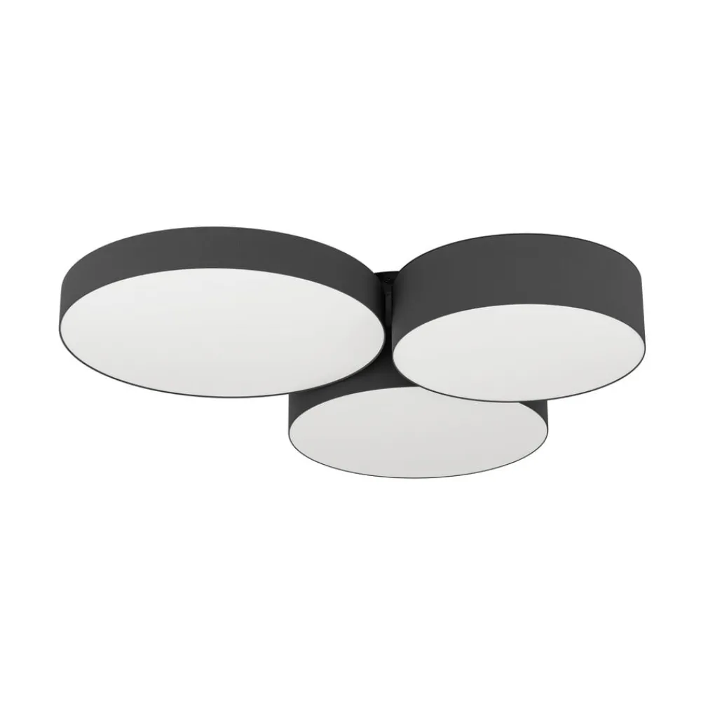 EGLO connect Smart LED-taklampe Barbano-Z, svart| Smarthus Belysning