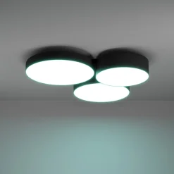 EGLO connect Smart LED-taklampe Barbano-Z, svart| Smarthus Belysning