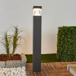 Lucande Egon LED-pullertlampe med kantet lampekropp