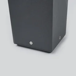 Lucande Egon LED-pullertlampe med kantet lampekropp