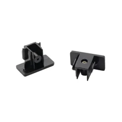 SLV Endestykker 1-Ph.-HV-skinne, svart, 2 stk Discount