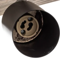 Envostar Alara Spot 4fl. 69x8cm furugrått Clearance