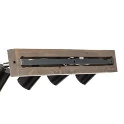 Envostar Alara Spot 4fl. 69x8cm furugrått Clearance