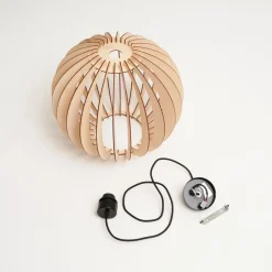 Envostar Clay hengelampe i bjørkekryssfiner Ø 40 cm Discount