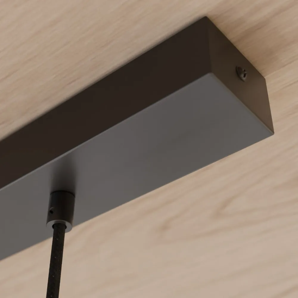 Envostar Clay pendellampe, bjørkekryssfiner, 4fl| Pendellamper