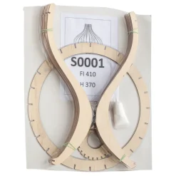 Envostar Faje pendellampe, bjørkekryssfiner, 1fl Hot