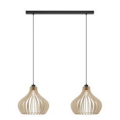 Envostar Faje pendellampe, bjørkekryssfiner, 2fl| Pendellamper