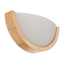 Envostar Kris vegglampe bredde 27,5 cm furu natur Outlet