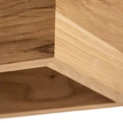 Envostar Kubiko vegglampe, oljet eik| Design- Og Hotellbelysning|Vegglamper