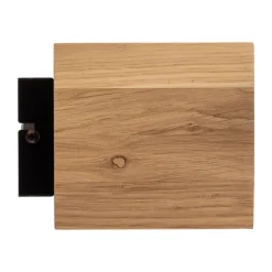 Envostar Kubiko vegglampe, oljet eik| Design- Og Hotellbelysning|Vegglamper