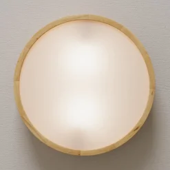 Envostar taklampe Kerio, Ø 37 cm, eik natur| Design- Og Hotellbelysning|Taklamper