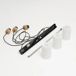 Envostar Talia pendellampe eik/hvit 3fl linea Online