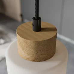 Envostar Talia pendellampe, eik/hvit, 5fl Sale