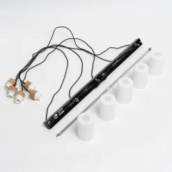 Envostar Talia pendellampe, eik/hvit, 5fl Sale