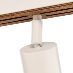 Envostar Tino Downlight 6 lyskilder hvit/tre| Taklamper|Spotter I Tak