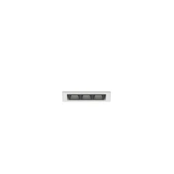 ERCO Compar innfelt wide flood hvit 12cm 10W 940| Skinnesystem
