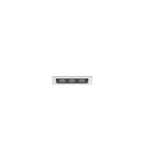 ERCO Compar innfelt wide flood hvit 12cm 10W 940| Skinnesystem