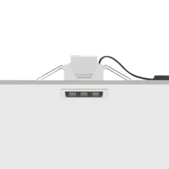 ERCO Compar innfelt wide flood hvit 12cm 10W 930| Skinnesystem
