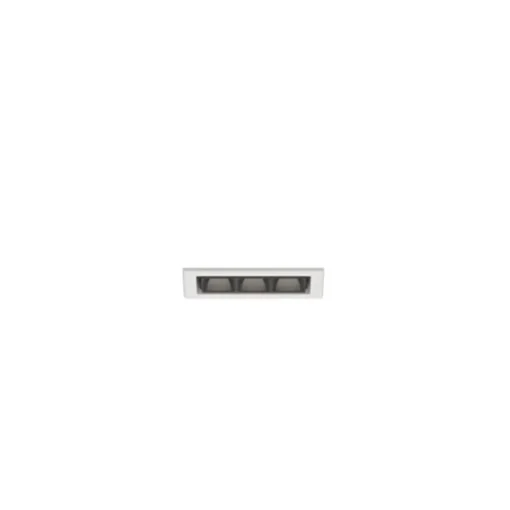 ERCO Compar innfelt wide flood hvit 12cm 10W 930| Skinnesystem