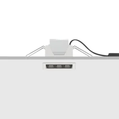 ERCO Compar wide flood dim hvit 12cm10W 930| Skinnesystem