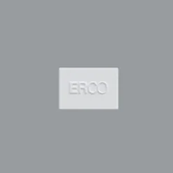 ERCO endeplate for Minirail-skinne, hvit| Skinnesystem