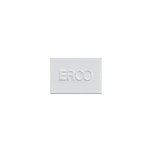 ERCO endeplate for Minirail-skinne, hvit| Skinnesystem