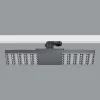 ERCO Jilly 230V BT 15W extra wide 830 svart/sølv| Skinnesystem
