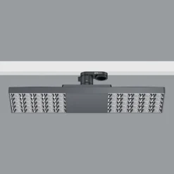 ERCO Jilly 230V BT 15W extra wide 830 svart/sølv| Skinnesystem