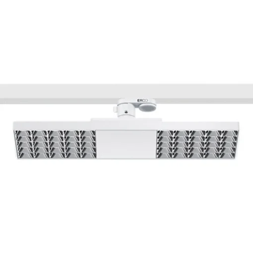 ERCO Jilly 230V BT 15W oval wide 840 hvit/sølv| Skinnesystem