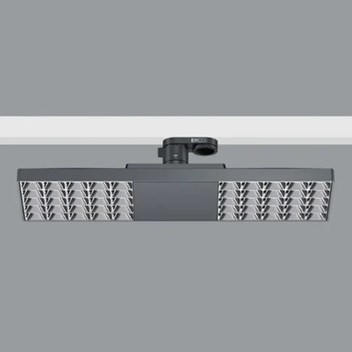 ERCO Jilly 230V 15W oval wide 840 svart/sølv Best