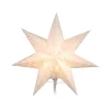 STAR TRADING Erstatningsstjerne av papir Sensy Star hvit Ø 34 cm| Julebelysning