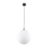 TK Lighting Esme pendellampe, opalt glass, enkeltlys, Ø 35 cm Outlet