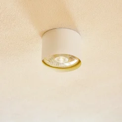 Euluna Chloe downlight, fast, hvit New