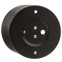 Euluna downlight Chloe, svart, Ø 11,5 cm stivt stål| Spotter I Tak