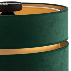 Euluna Duo taklampe tekstil grønn/gull Ø40cm New