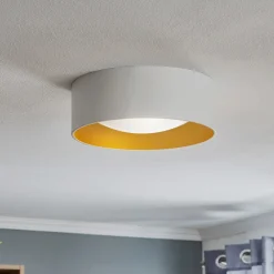 Euluna Moss taklampe, hvit/gull Sale