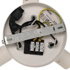 Euluna rulleteppe, stoffskygge ecru, Ø 50 cm Online