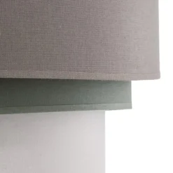 Duolla Euluna Trio hengelampe beige/akvamarin/écru Ø45cm| Pendellamper