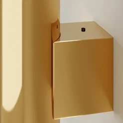 Euluna vegglampe Marion, messing Høyde 18 cm Stål opp/ned| Design- Og Hotellbelysning|Vegglamper