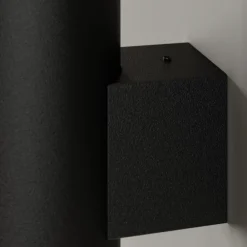 Euluna vegglampe Marion, svart Høyde 18 cm Stål opp/ned Outlet