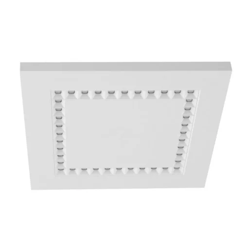 EVN ALQ LED-panel hvit 12W 25x25cm 3,000K| Kontorbelysning