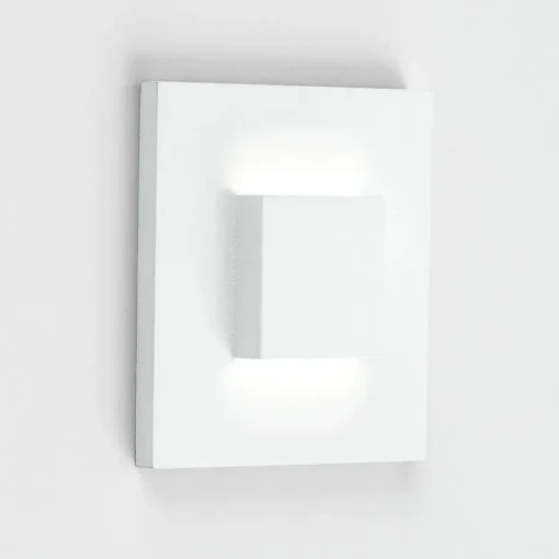 EVN LQ230 LED innfelt vegglampe up/down, hvit| Downlights